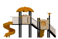 Klasik Seri Oyun Grubu B-PRK-01 PRK-09 | Metal Oyun Grupları | Erse Kent Mobilyaları